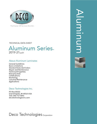 Technical Data - Aluminum Series